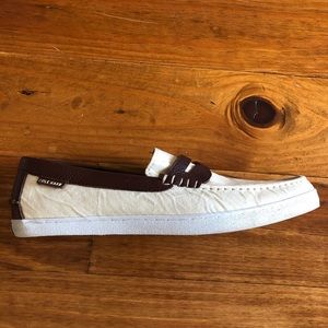 Cole Haan Linen Slip On Loafer